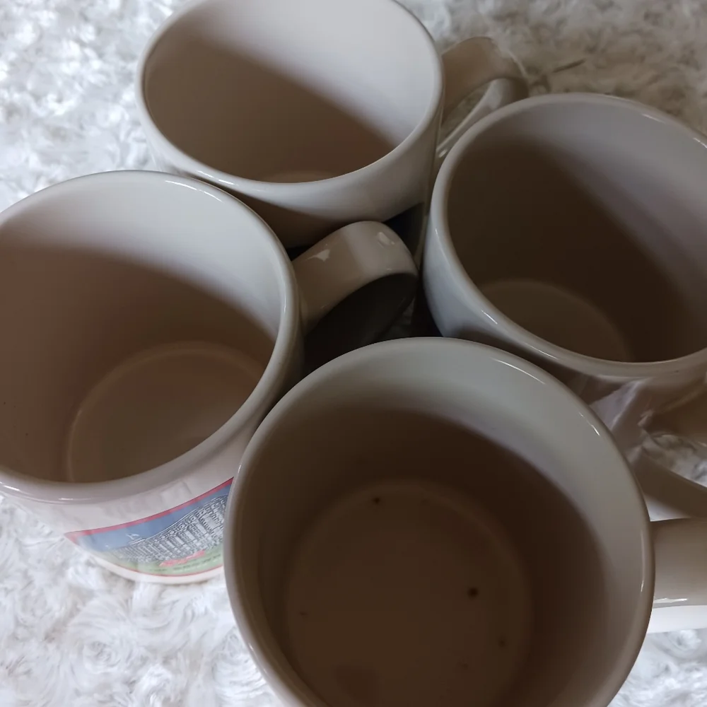 Grand American Hotel coffee mugs (4)